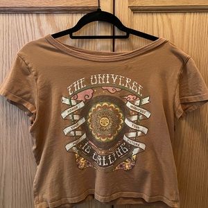 Hollister Crop Top Tee Size L